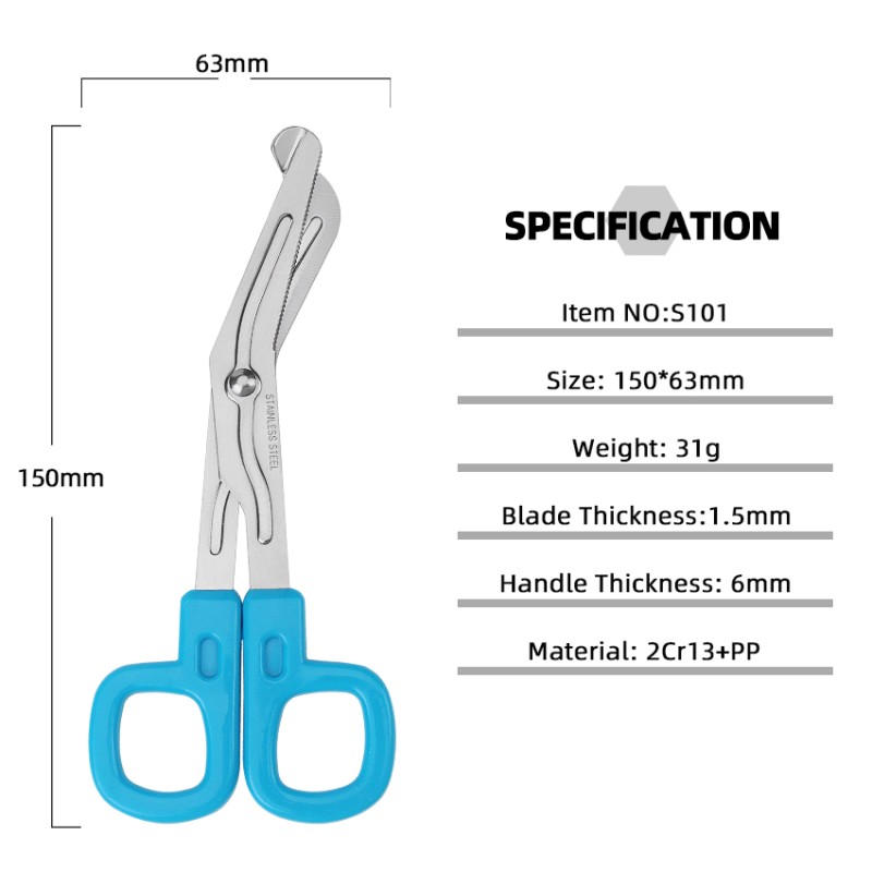 Good Price Medical Cutting Tools Trauma Gauze First Aid Shear Emergency Survive Scissors