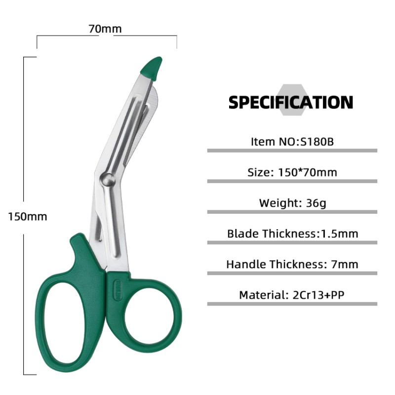 OEM ODM Stainless Steel Trauma Shears Emergency Tools Rescue Cutter Scissors