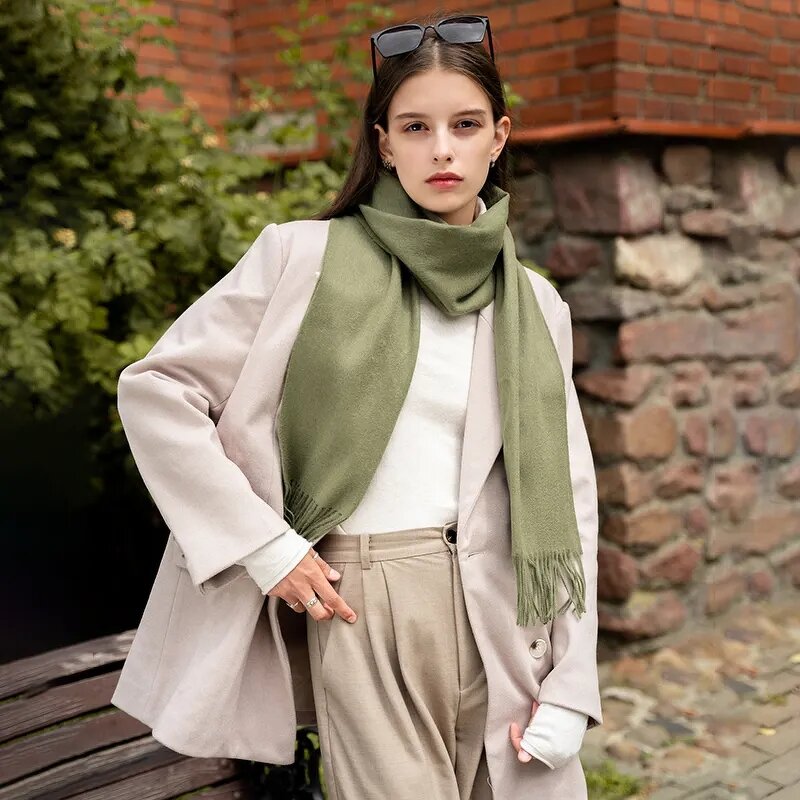 Wool Scarf - Women's Merino Lambswool Factory