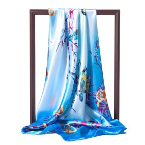 Satin Scarf - 90x90 Silk Feel Wholesale Factory