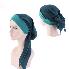Turban Hat - Solid Imitation Silk Wholesale