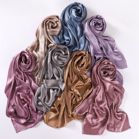 Hijab Scarf - Islamic Crinkled Satin Factory