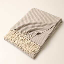 Wool Blanket - Embroidered Woven Eco Factory