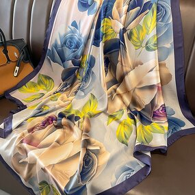 Square Scarf - Big Size Geometric Factory