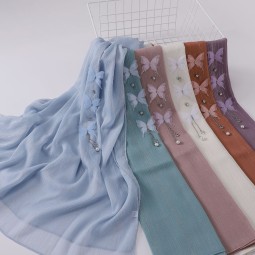 Muslim Scarf - Butterfly Diamond Factory