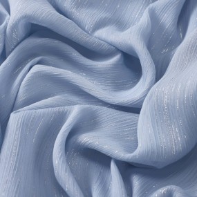 Muslim Scarf - Silver Thread Chiffon Factory