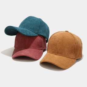 Corduroy Baseball Cap - High Quality Factory
