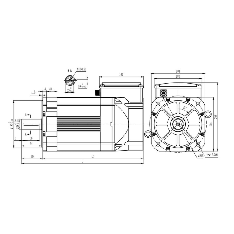 Spindle Motor Kit Manufacturer - AC Servo Drive Assembly