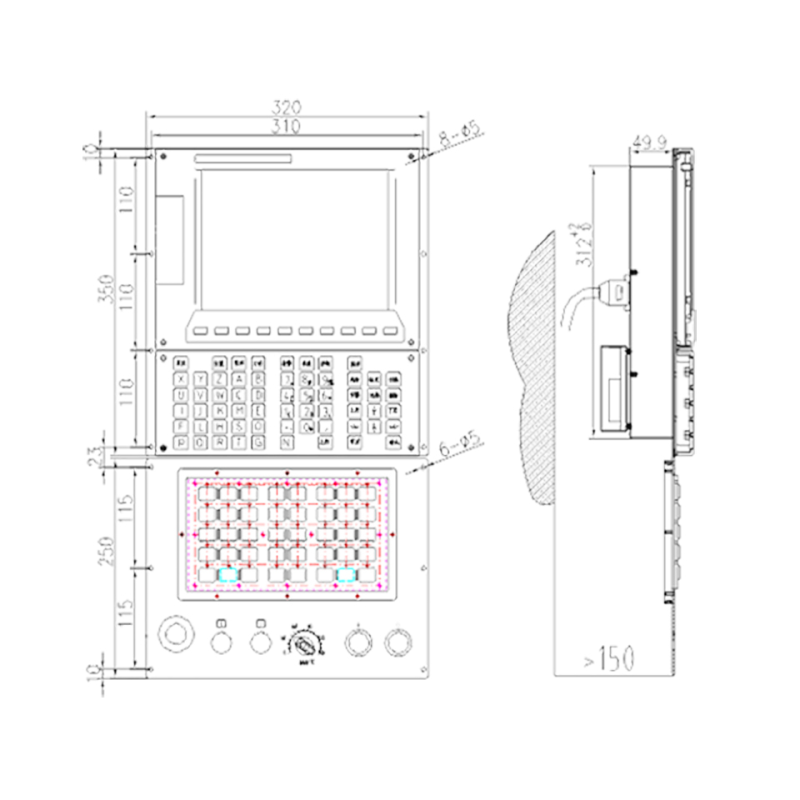 CNC Controller Factory - 2/5 Axis Inclined Bed Lathe