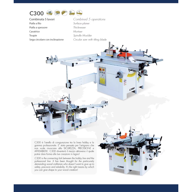 Woodworking Machine Manufacturer - C400 Combined Machinery
