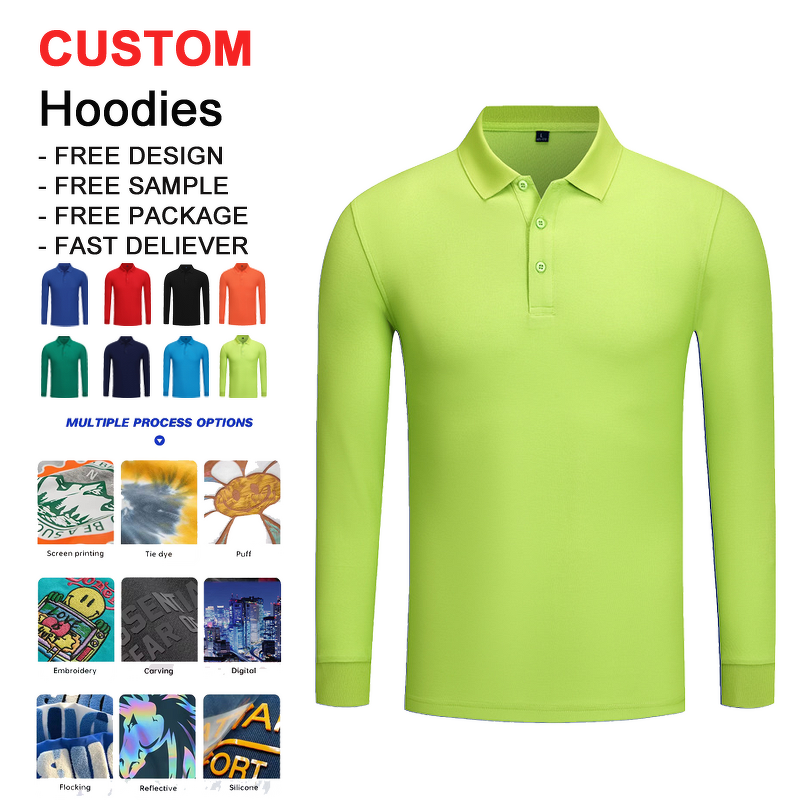 Unisex Polo Shirts - Custom LOGO Printing Factory
