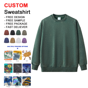 Men's Sweatshirt - Camouflage 3D Embroidered Factory