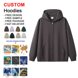 Men's Hoodie - Custom 400gsm French Terry