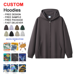 Men's Hoodie - Custom 400gsm French Terry