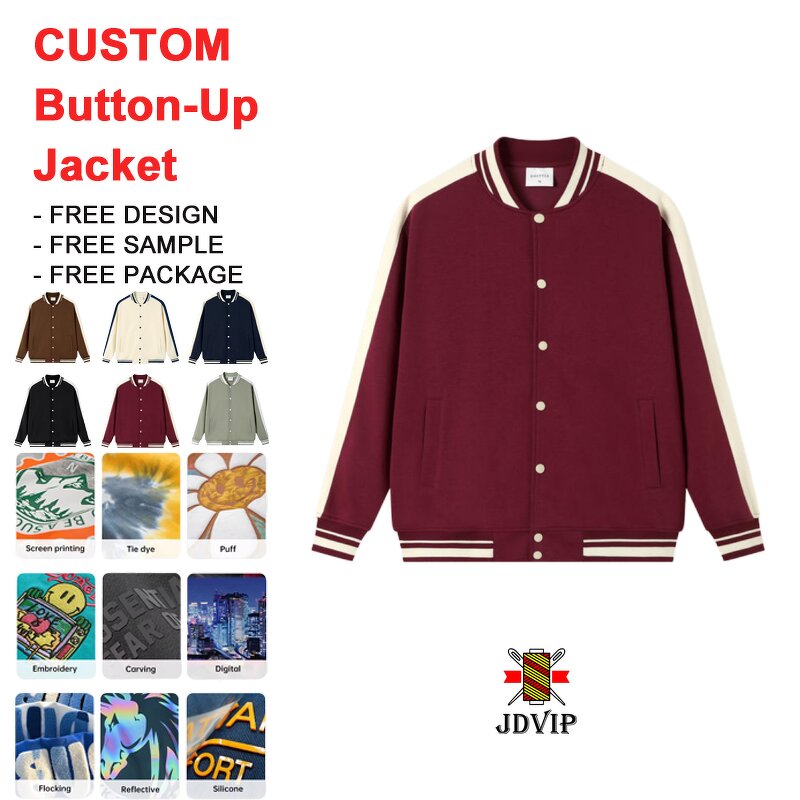 Men's Baseball Jacket - Wholesale Custom Winter Factory