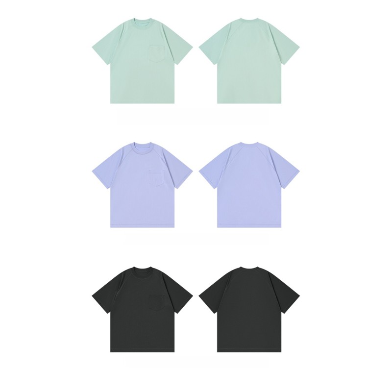 Men's T-Shirt - Wholesale Oversized Knitted Pocket