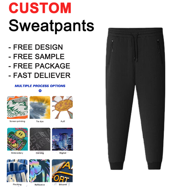 Men's Jogging Pants - Sustainable Flat Front