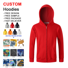 Men's Hoodie - High Quality Slim Fit Embroidered