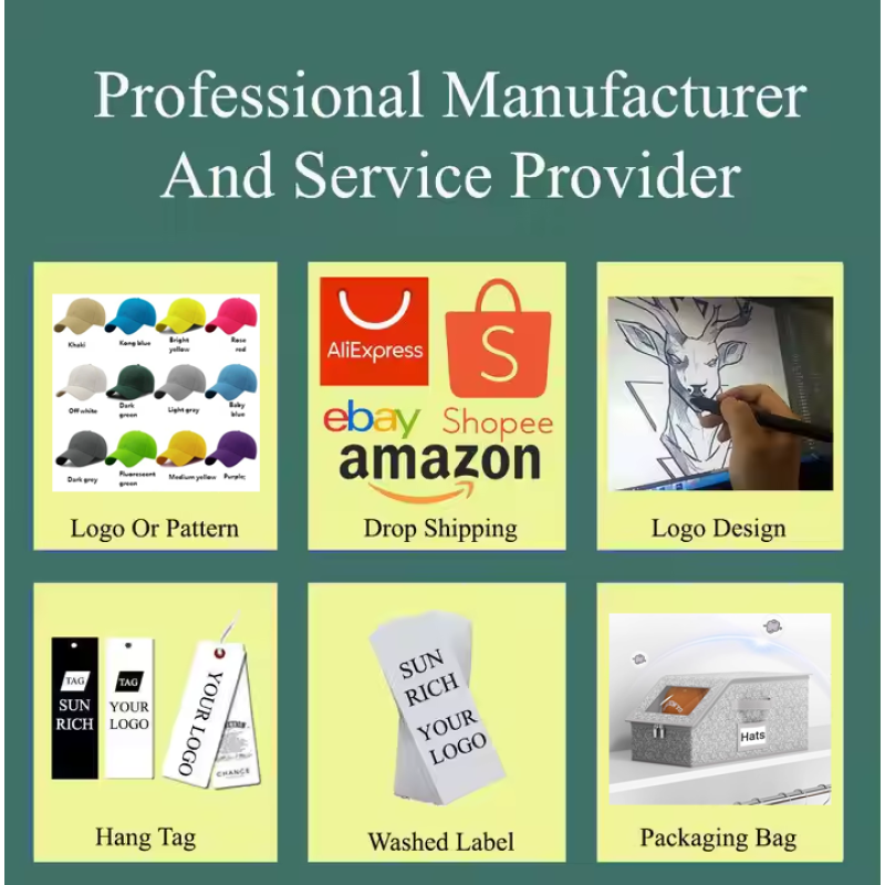 Baseball Caps - OEM/ODM 3D Embroidery Customizable