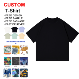 Unisex T-Shirt - 230gsm Cotton Knitted Custom