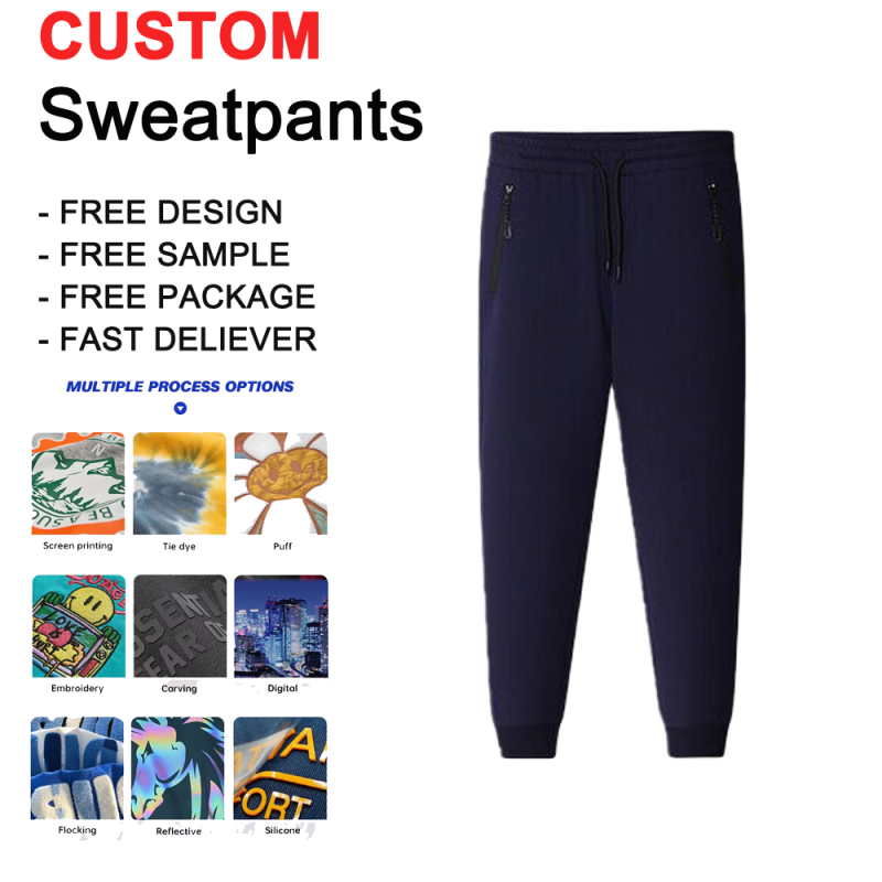 Men's Sweatpants - High Quality Heavyweight Cotton