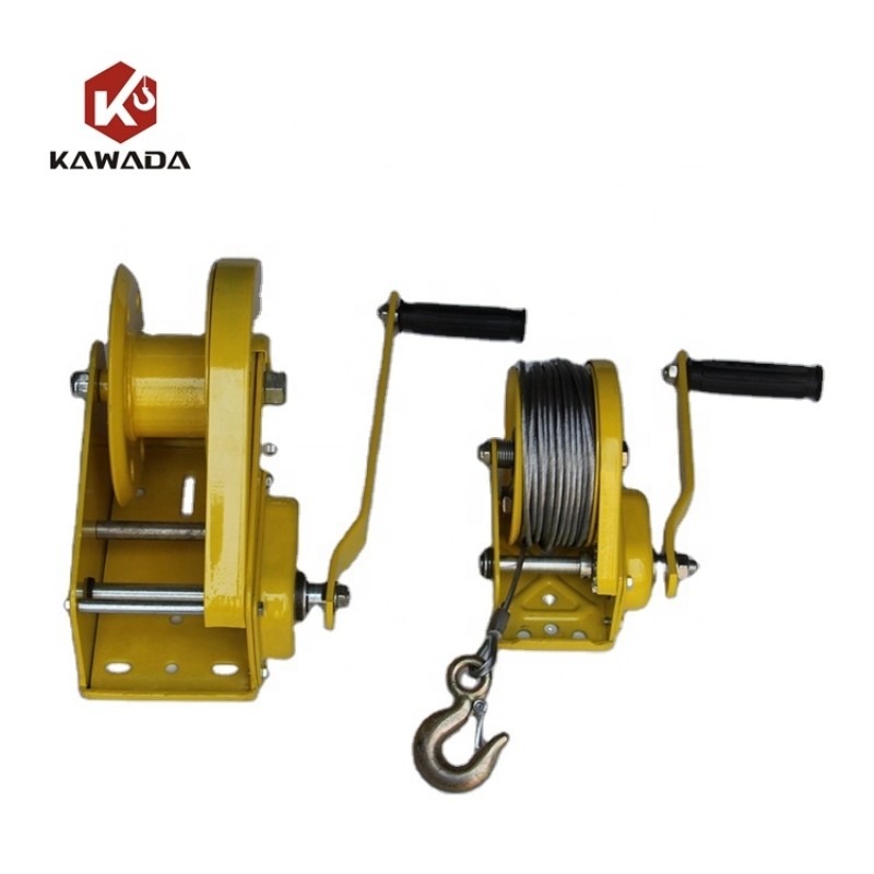 Manual Hand Winch Manufacturer - Lever Brake Boat Trailer Winch