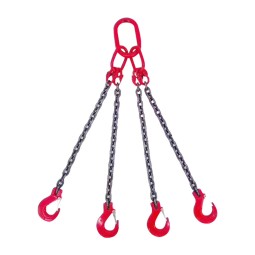 Lifting Chain Sling Supplier - Four Legs G80 Alloy Lifting Chain