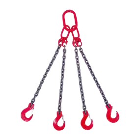 Lifting Chain Sling Supplier - Four Legs G80 Alloy Lifting Chain