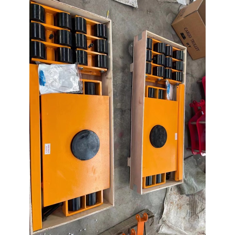 Tank Trolley Factory - 6ton Machine Moving Roller Skates