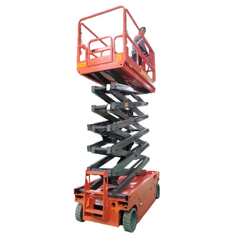 Scissor Lift Work Platform Factory - 12M 16M Self-Propelled Diesel