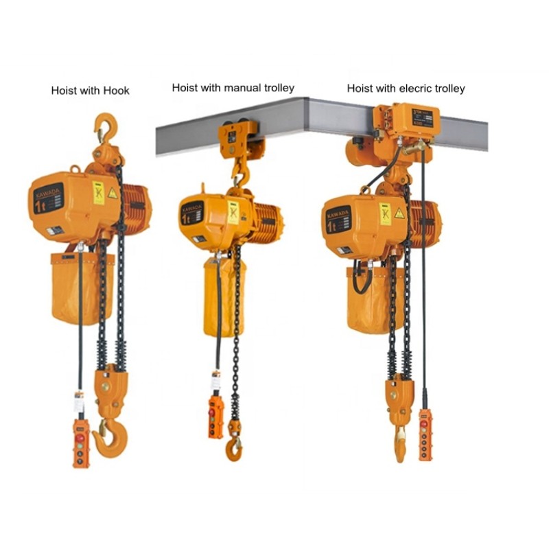 Electric Chain Hoist Factory - Single Phase Monorail Trolley Custom
