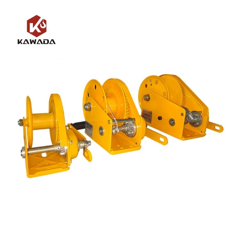 Manual Hand Winch Supplier - 1600-2000lbs Steel Cable Brake