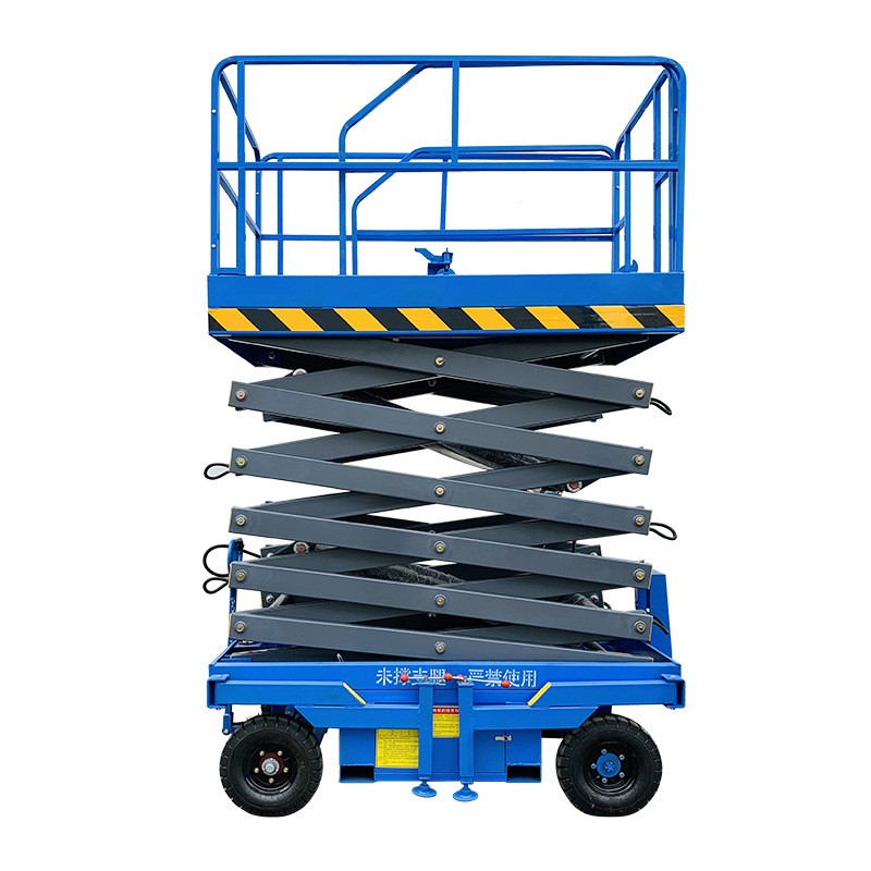 Scissor Lift Work Platform Factory - 12M 16M Self-Propelled Diesel