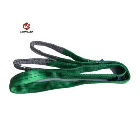 Flat Lifting Sling Supplier - 3 Ton Safety Factor 7:1 Double Ply