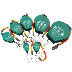 Safety Rope Fall Arrester Factory - 3M 5M 20M Descender Carabiner