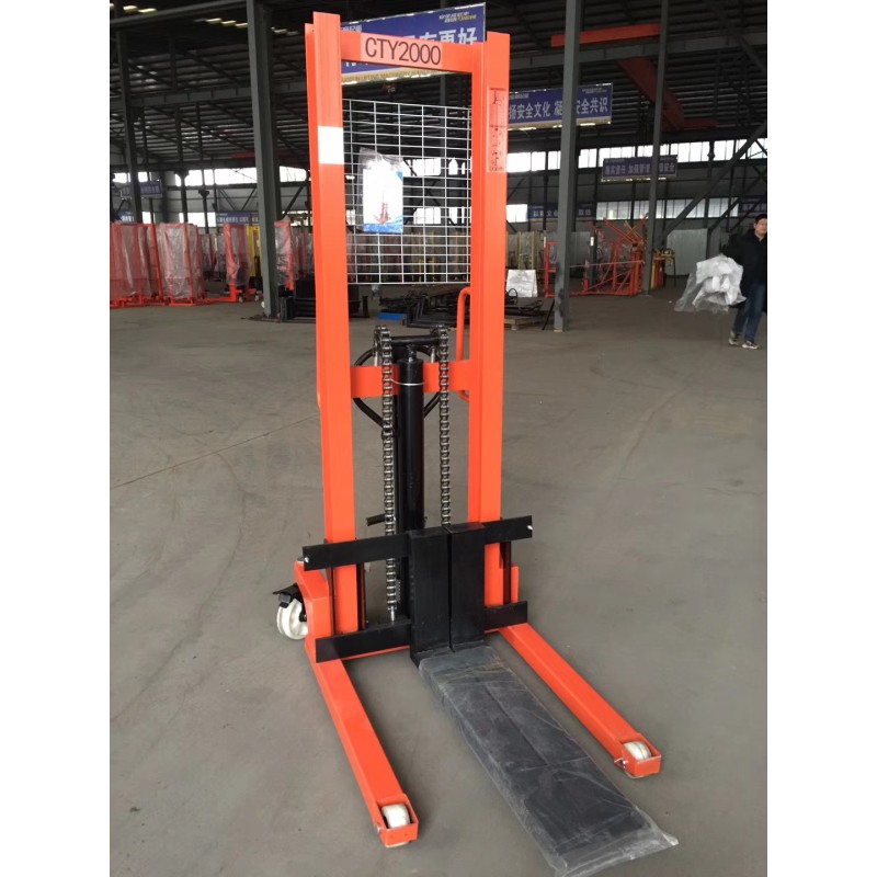 Manual Hand Stacker Manufacturer - 3000kg 3 Ton Trolley Truck