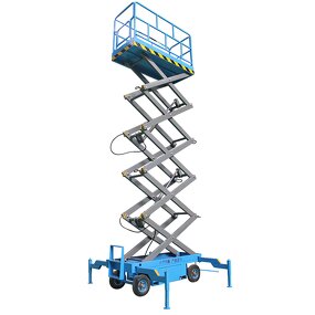 Motorized Work Elevator Supplier - Track Crawler Hinged Platform