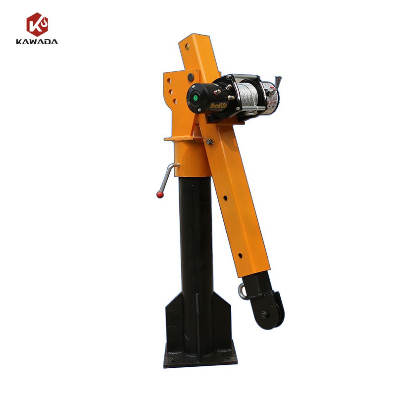 Pedestal Jib Crane Factory - 1000KG Portable Design Directly