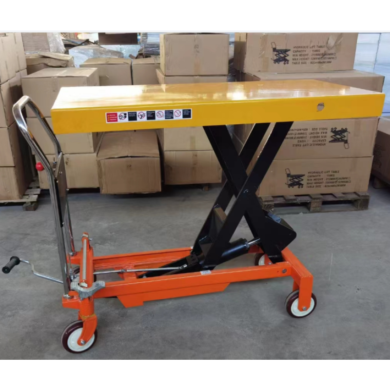 Mini Scissor Lift Factory - 300kg 0.9-2m Manual Alignment Lift