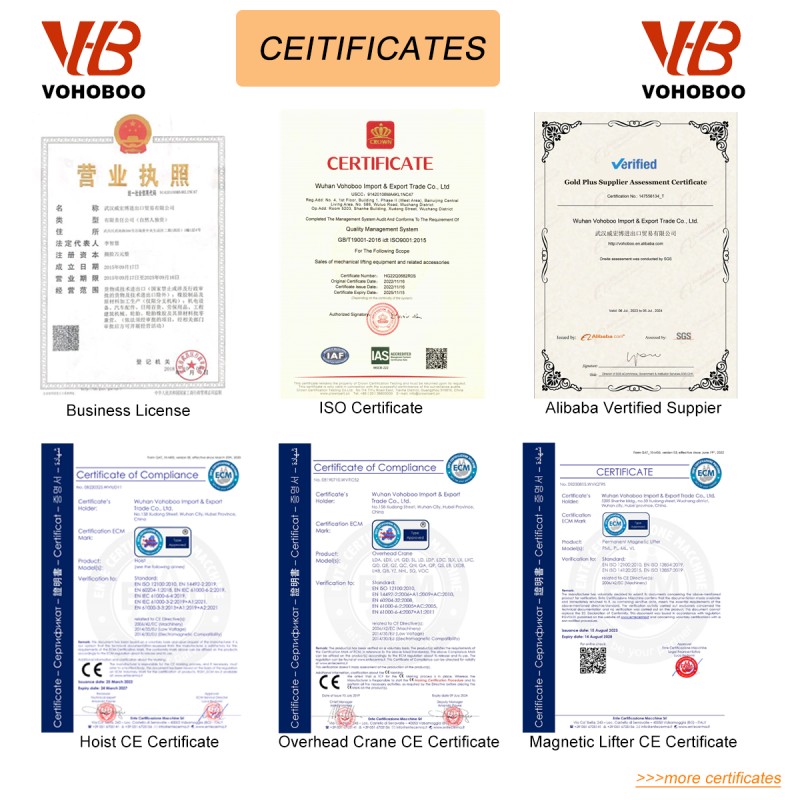 Electric Chain Hoist - 0.125 Ton European Factory