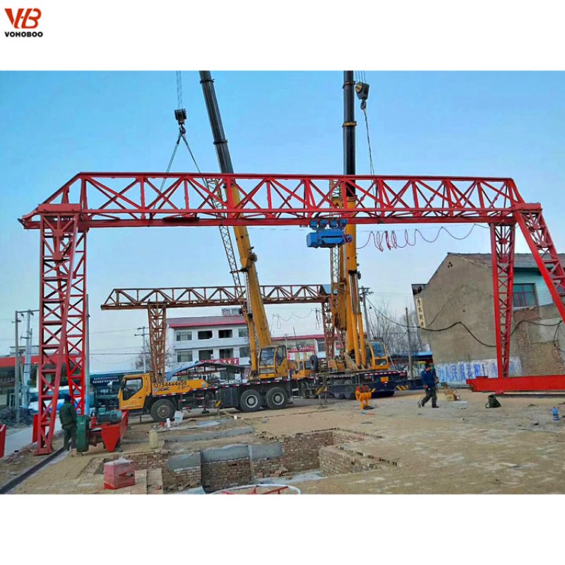 Gantry Crane - Mobile Portable Customizable Factory