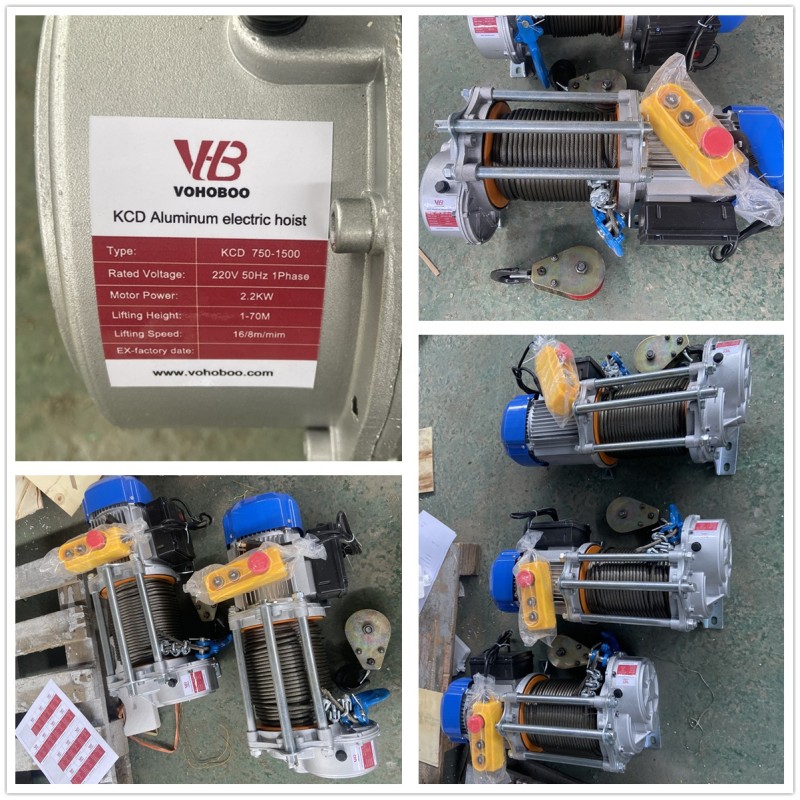 Electric Winch - Fixed Type 400-1000kg