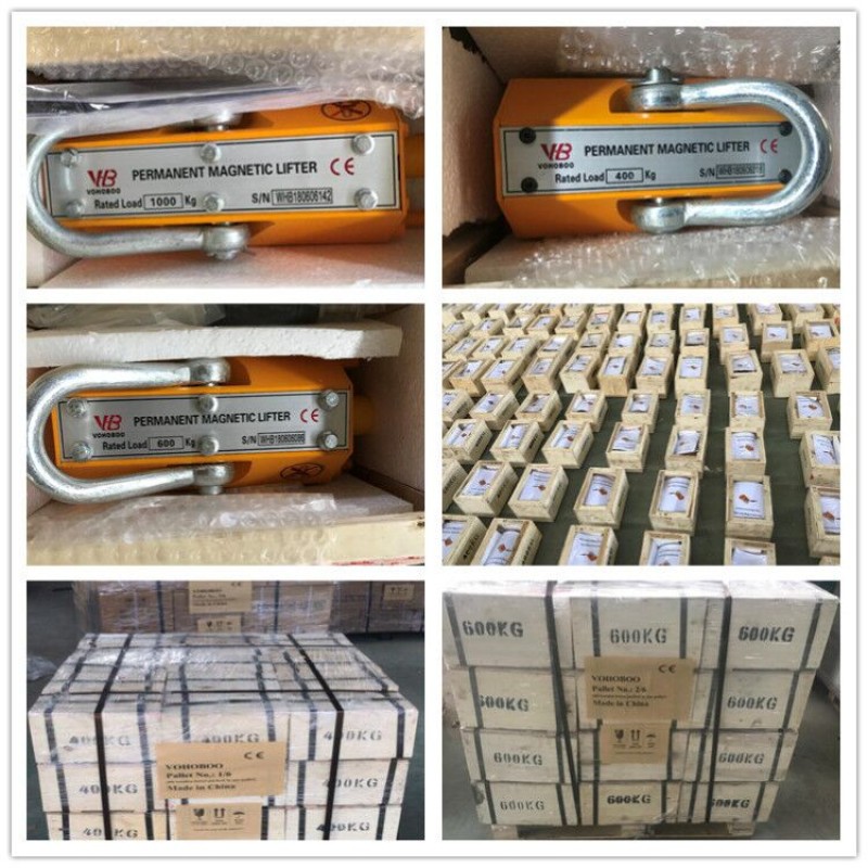 Permanent Magnetic Lifter - 300kg-2 Ton Manual