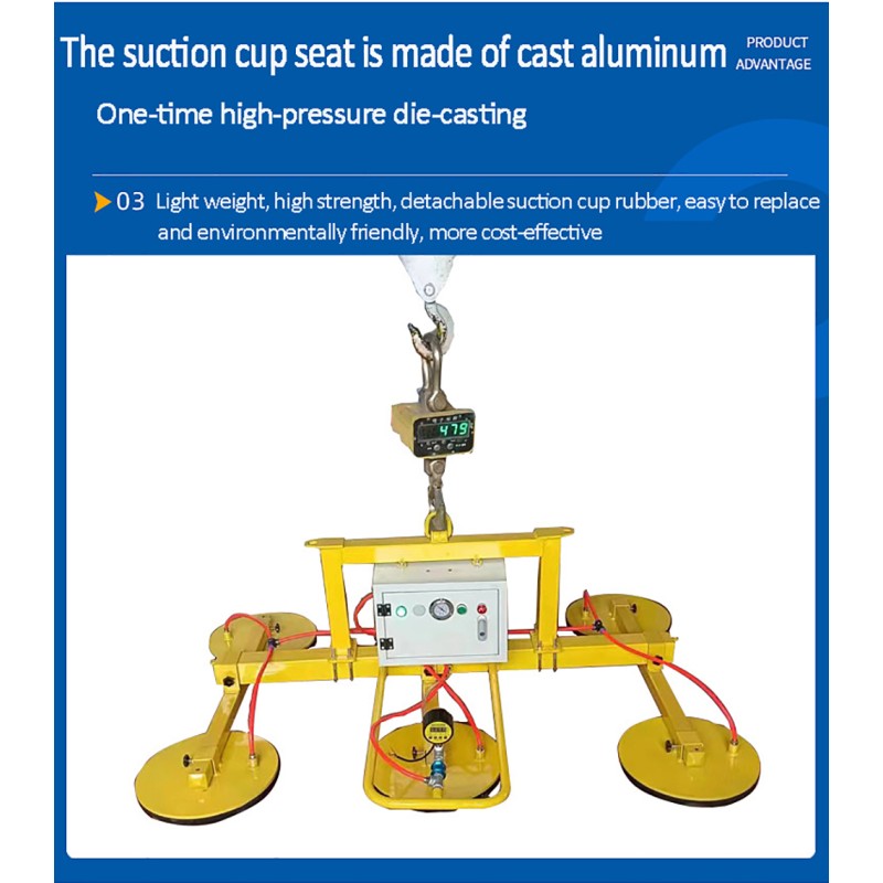 Vacuum Lifter - Steel Plate Suction Cup