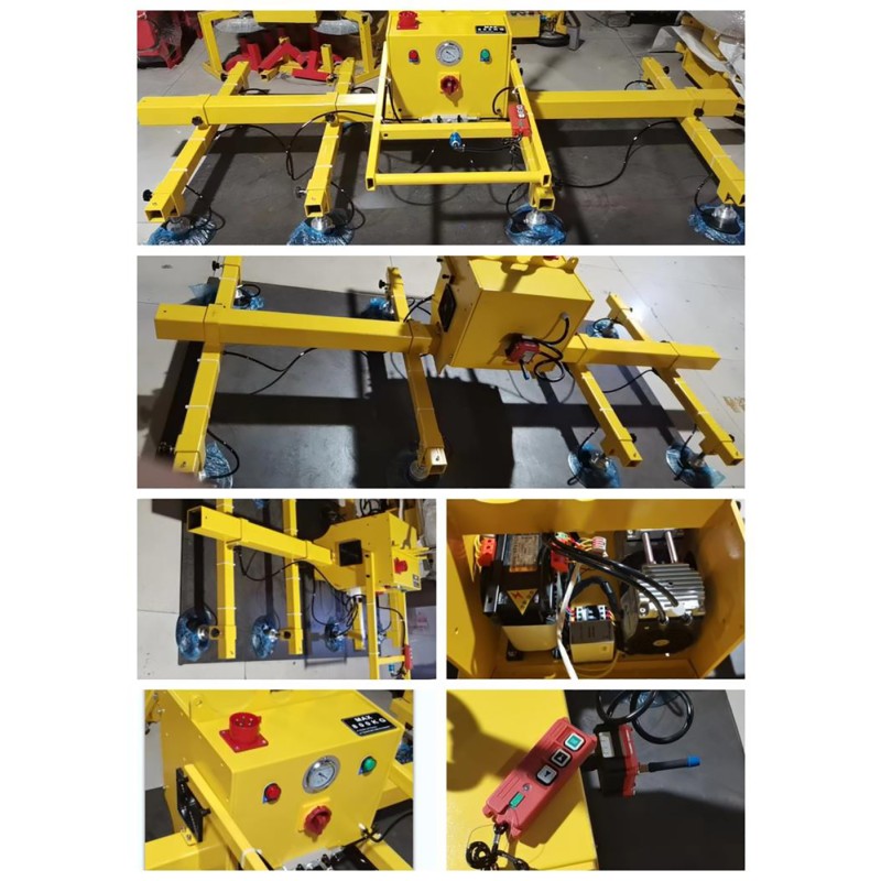 Glass Vacuum Lifter - Electric Forklift