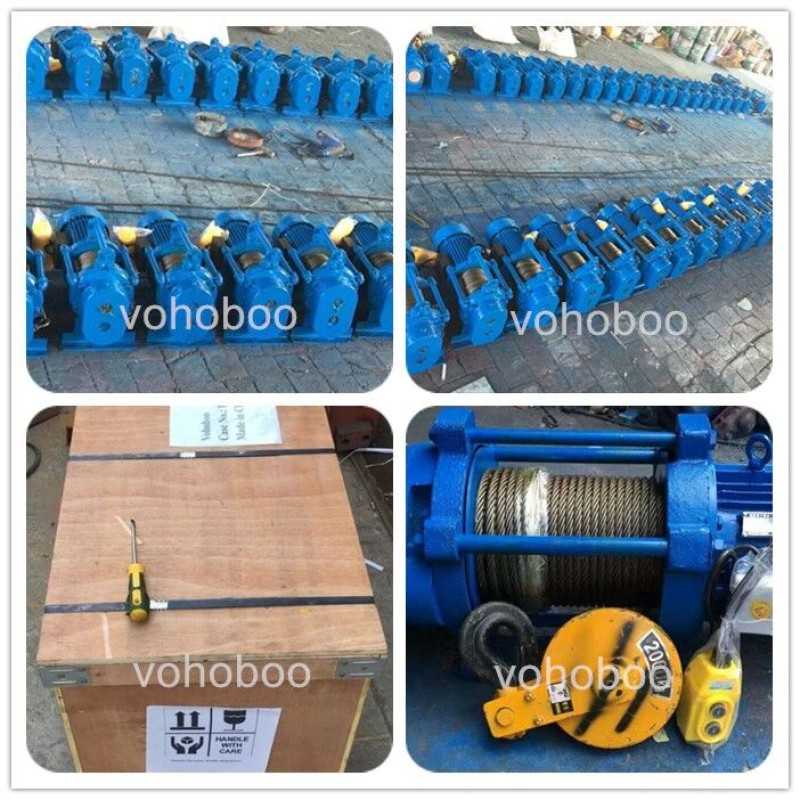 Wire Rope Crane Winch - Three Phase KCD