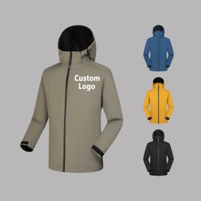 Men's Winter Jacket - Custom Genuine Leather