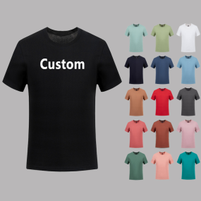 Men's T-Shirt - Cotton Plus Size Custom Factory