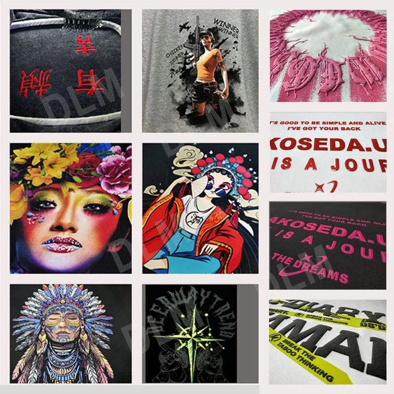 Men's T-Shirts - OEM Custom Logo 100% Cotton