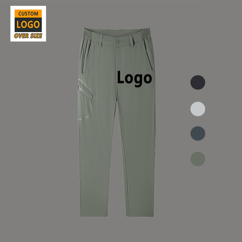 Men's Cargo Pants - Polyester Nylon Casual